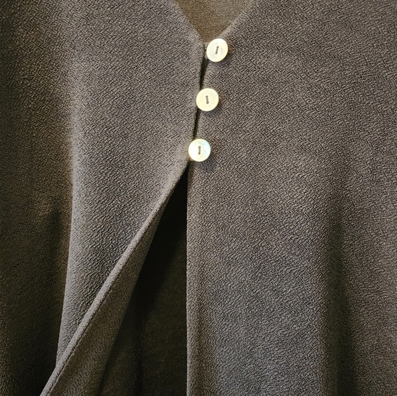 K Woman Black Sleeveless Dress with Jacket size 28W - Picture 6 of 7